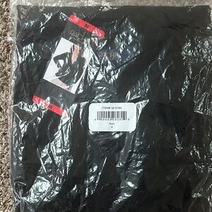 RACHEL Rachel Roy Black V-Neck Top